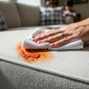 Stain on upholstery